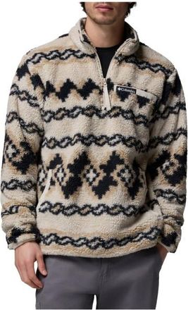 Columbia Rugged Ridge High Pile Half Zip Fleecepullover f&uuml;r Herren | grau