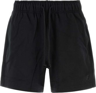New Balance Black Cotton Bermuda Shorts