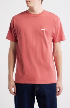 Obey Wrong Path Graphic T-Shirt in Mineral Red at Nordstrom, Size X-Large