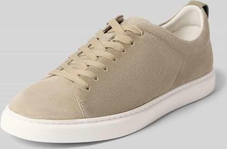 CG - Club of Gents Sneaker aus echtem Leder in Velours-Optik Modell Uwin in Hellgruen, Gr&ouml;&szlig;e 41