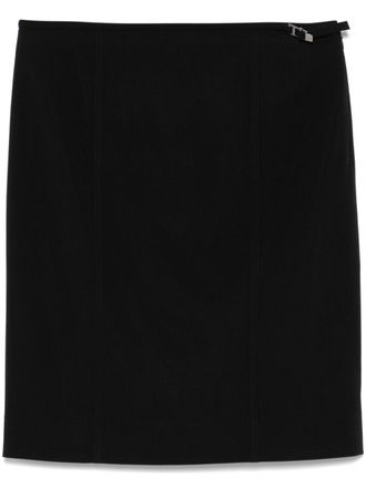 Gucci 2000s mini-rok met gespdetail - Zwart