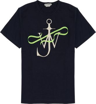 J.W.Anderson Short-Sleeve Bold Logo Cotton T-Shirt