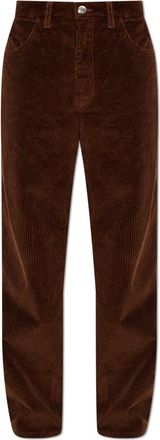 Marni Corduroy Broeken - Heren - Straight fit broeken - Bruin - S - Katoen - Broeken