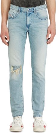 Diesel Slim Jeans Regular Waist 2019 D-Strukt - Jeans - Man - Blue