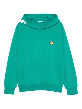 Barrow kangaroo-pocket hoodie - unisex - Cotton - M - Green