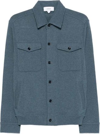 Lardini Baumwolljacke mit gekn&ouml;pften Taschen