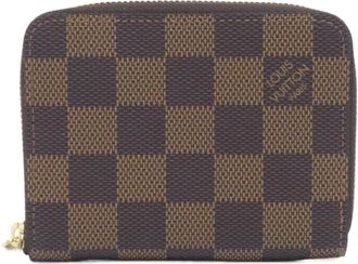 Louis Vuitton Ebene Coated Canvas Coin Purse/Coin Case (Pre-Owned)