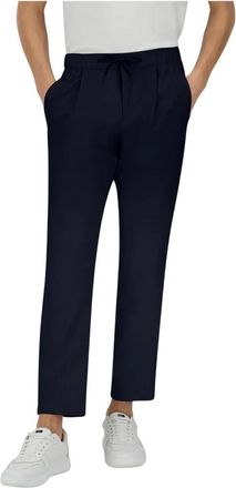 Herno Heren, Broeken, Blauw, Maat: XL