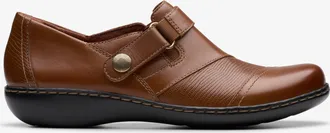 Clarks Ashland Gem Tan Leather