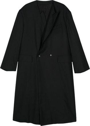 Marina Yee wool coat - unisex - Viscose/Wool - L - Black