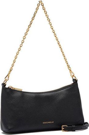 Coccinelle Womens Shoulder Bag Black Cowhide Shoulder-bags
