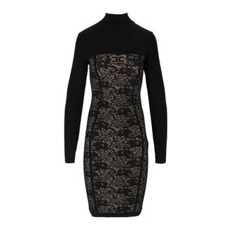 Elisabetta Franchi Abito DI Maglia - female - Elisabetta Franchi - Knitted Dresses - Black - XS - Dresses