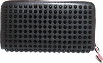 Christian Louboutin Black Long Wallet (Bi-Fold) (Pre-Owned)
