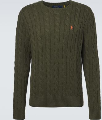 Polo Ralph Lauren Pullover in cotone a trecce
