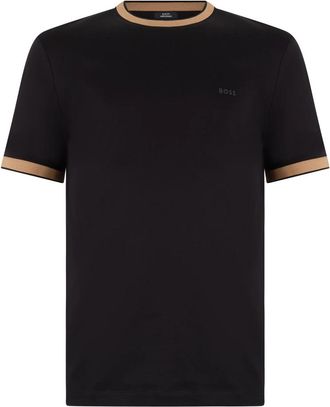 HUGO BOSS H-Tessler 200 T-Shirt - Heren - T-shirts - Zwart - M - Katoen - Tops