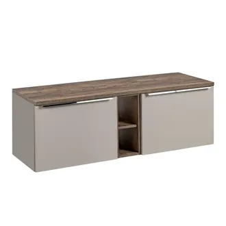 Petits Meubles Mueble bajo lavabo 140cm paneles laminados y mdf topo