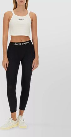 Palm Angels cropped tank top
