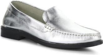 Bos. & Co. Dela Loafer in Silver at Nordstrom, Size 10-10.5Us
