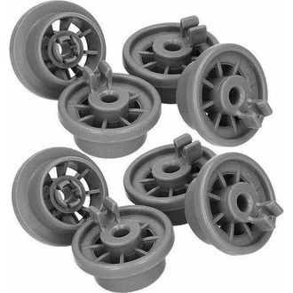 OEM 8 Ruedas Para Lavavajillas Compatibles Con Bosch. Juego Completo Universal De 8 Ruedas Para La Cesta Inferior. Compatible Con Lavavajillas Bosch, Siem