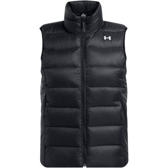 Under Armour Womens Down Thermal Heavyweight Gilet in Black - Size 10 UK