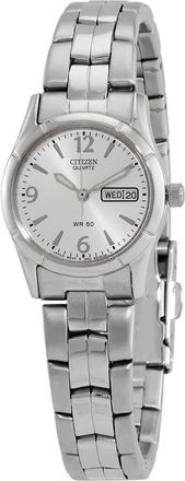 Citizen Quartz Silver Dial Ladies Watch EQ0540-57A
