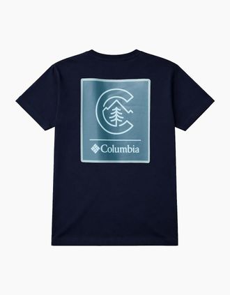 Columbia Mens Columbia CSC Back Logo T-Shirt - Black - Size: 44