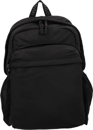 HUGO BOSS Ayden Sleek Black Recycled Polyamide Backpack