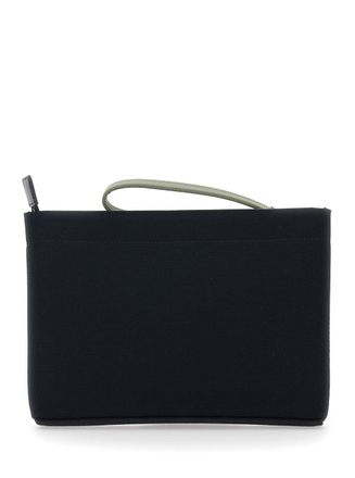 Givenchy Mens Pouch Black Cotton Clutch Bags