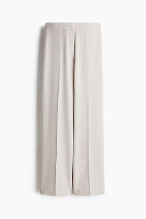 H&M Weite Hose - Helles Graubraun