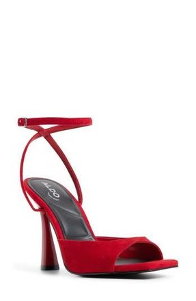 Aldo Valentyna Ankle Strap Sandal in Medium Red at Nordstrom Rack, Size 6.5