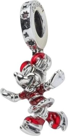 Pandora Minnie Mouse Schaatsen Dangle Bedel - Dames - Armbanden - Grijs - ONE Size - Accessoires
