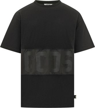 GCDS Black Crew Neck T-Shirt