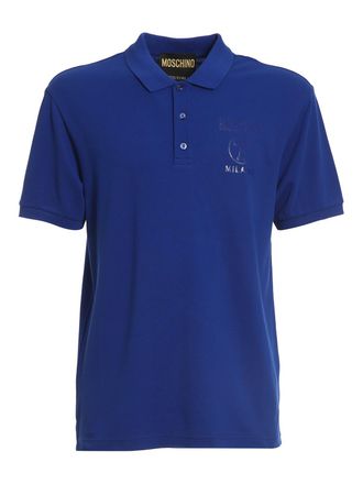 Moschino Plain colour polo shirt
