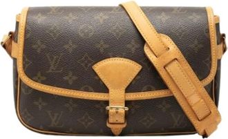 Louis Vuitton Pre-owned Sologne Cross Body Bag - Dames - Vintage Schoudertas - Bruin - ONE Size - Leer - Vintage