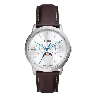 Fossil Heren, Accessoires, Bruin, Maat: ONE Size Leer