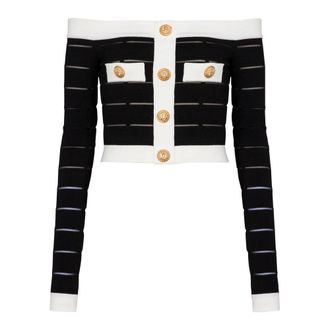 Balmain Mujer, Jerseys, Negro, Talla: 2XS