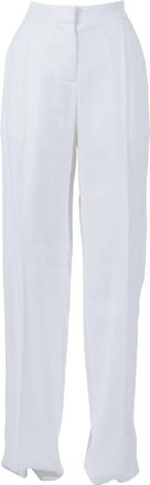 Elisabetta Franchi High Waisted Flap Pocket Straight-Leg Pants