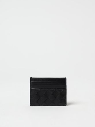 Bottega Veneta Portacarte piatto in nappa di vitello intrecciata con 7 slot