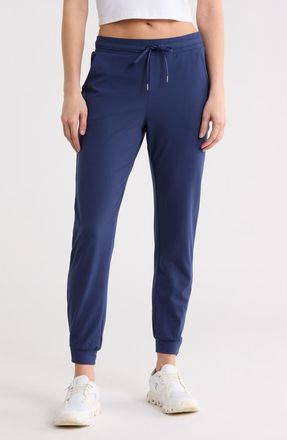 90 Degree by Reflex Hampton Pocket Interlock Joggers in Naval Blue at Nordstrom Rack, Size X-Large