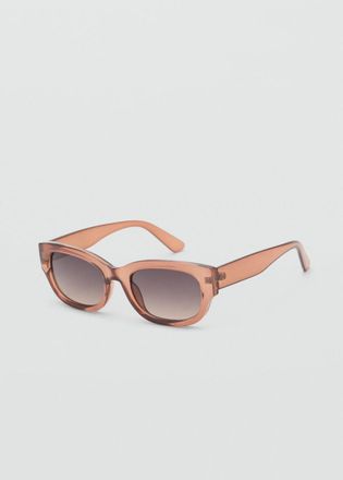 Mango Occhiali da sole montatura acetato pesca - Donna - Taglia unica - MANGO