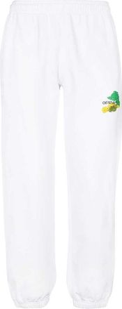 Off-white Off White Cotton Logo Sweatpants