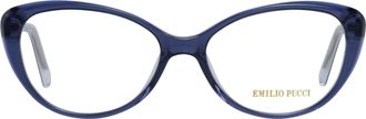 Emilio Pucci Blue Women Optical Frames Accessory