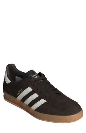 adidas Gazelle Indoor Sneaker in Coffee/Core White/Gum at Nordstrom, Size 11 Womens
