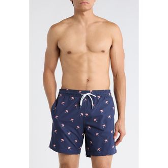 Trunks Surf & Swim Co. Sano 6.5-Inch Swim Shorts in Marine at Nordstrom Rack, Size X-Large