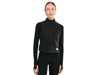 Craft Subz Fleece Vest Womens Coat Black : MD, Polyester