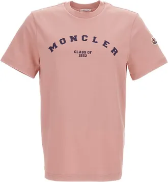 Moncler Light Pink Logo T-Shirt