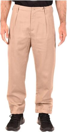 Neil Barrett Cotton linen blend Trousers