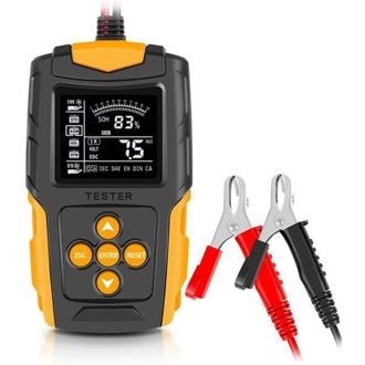OEM Probador De Bater&iacute;as De Coche De 12v/24v, Analizador Digital De Bater&iacute;as Lcd, Herramienta De Diagn&oacute;stico Para Autom&oacute;viles, Medici&oacute;n Soh, Soc, Cca E Ir