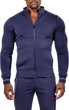 Maceoo Martyr0003 Zip-Up Sweatshirt in Blue at Nordstrom, Size 5
