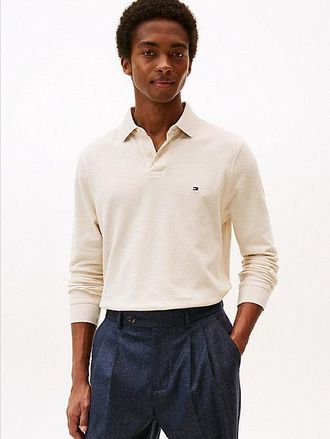 Tommy Hilfiger 1985 Regular Fit Pique Long Sleeve Polo Shirt